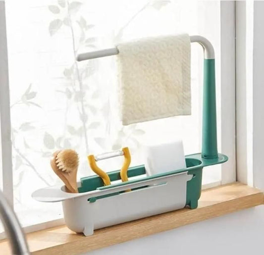 Adjustable Sink Organizer plastic material