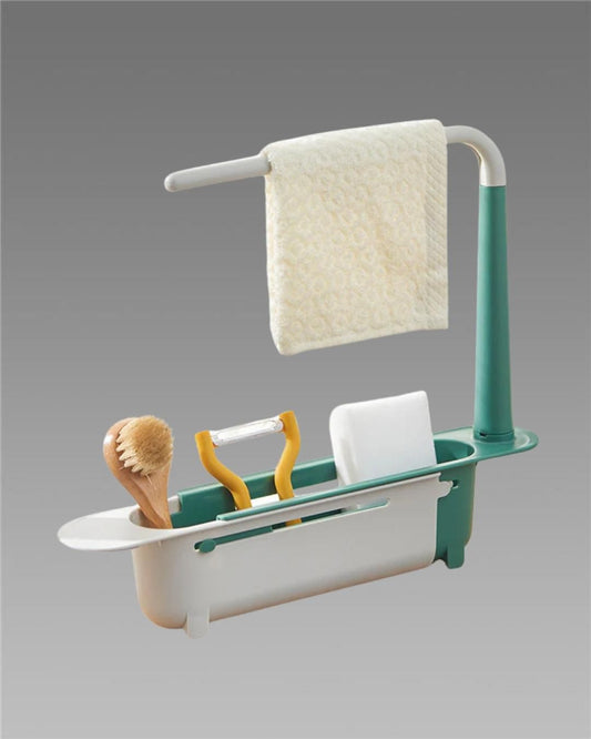 Adjustable Sink Organizer plastic material